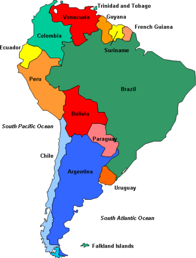 Факты о Южной Америке